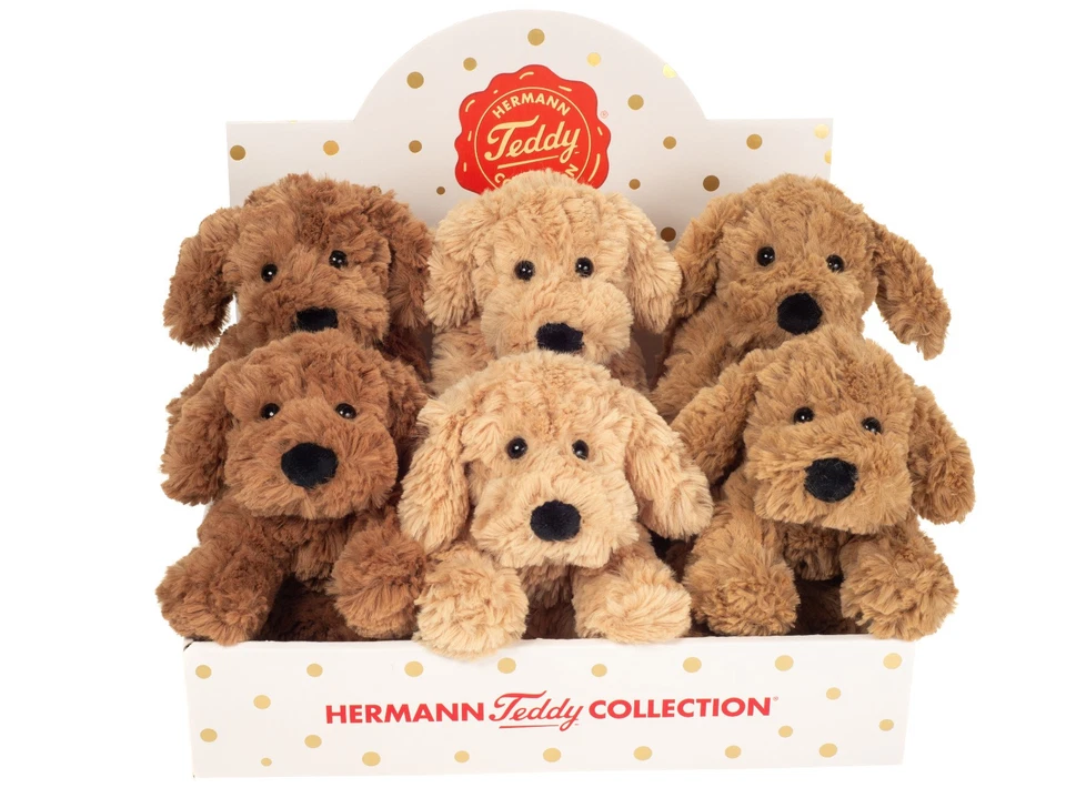 TEDDY-HERMANN GMBH SCHLENKERHUND 20 cm Teddy-Hermann Hund Plüschtier Kuscheltier ab Geburt