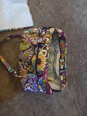 Vera Bradley baby diaper bag With Changing Pad
