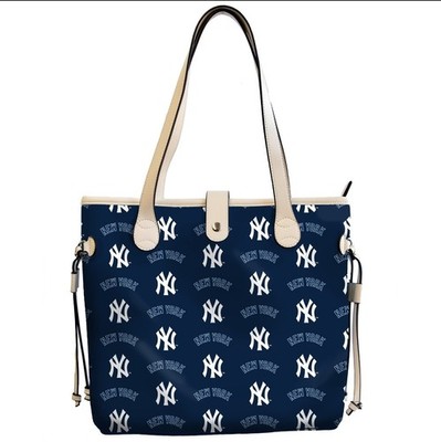 Officially LicensedBy Littlearth - New York Yankees Patterned Tote Bag Handbag