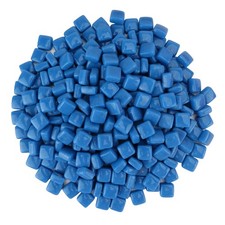 Square Glass Mosaic Tiles for Crafts, 10x10mm Mosaic Pieces, 300g 160 Pieces...