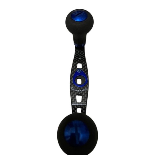 Manivela de carbono compuesto de estudio 102 mm azul Shimano EVA perillas... - Imagen 3 de 6