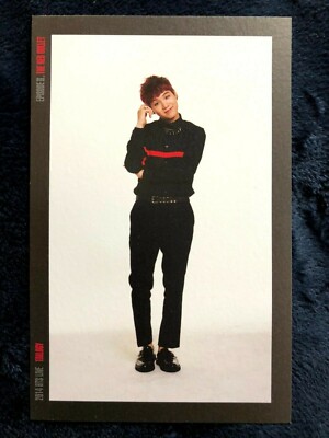 BTS 2014 LIVE TRILOGY THE RED BULLET Official Photo Card ( SUGA