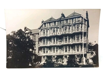 The Paragon Hotel Ilfracombe Devon Vintage Postkarte unbesendet 