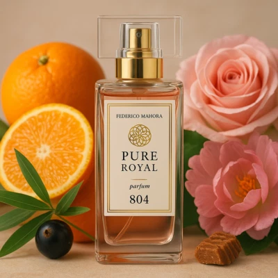 FM 804 Pure Royal Parfum For HER 50ml by Federico Mahora, New, READY TO POST