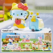 MOETCH Sanrio Hello Kitty Happy Time Series Blind Box Confirmed Figure Toy Gift