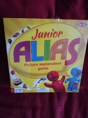 Alias Junior Award-Winning Family Game Play with Children Tactic Picture New