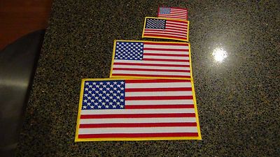 FLAG PATCH PATCHES USA UNITED STATES AMERICAN IRON ON EMBROIDERED SMALL FLAG PATCH PATCHES USA UNITED STATES AMERICAN IRON ON EMBROIDERED SMALL