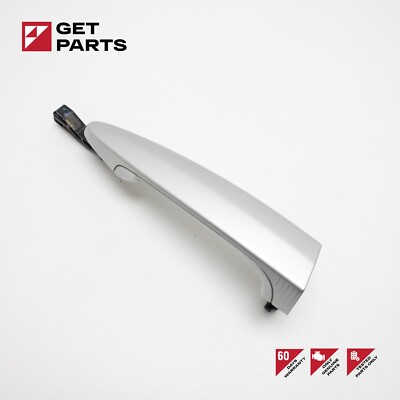 06-13 BMW E71 E72 E70 X5 X6 REAR RIGHT DOOR HANDLE TITANIUM SILVER
