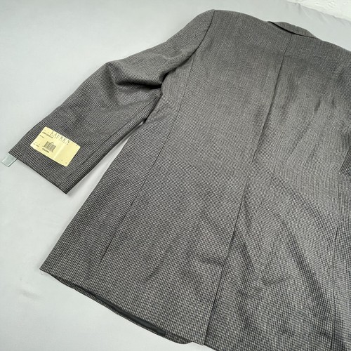 Abrigo deportivo Lauren Ralph Lauren 2 botones Blazer Traje Chaqueta para hombre 42L Gris Lana - Imagen 18 de 20