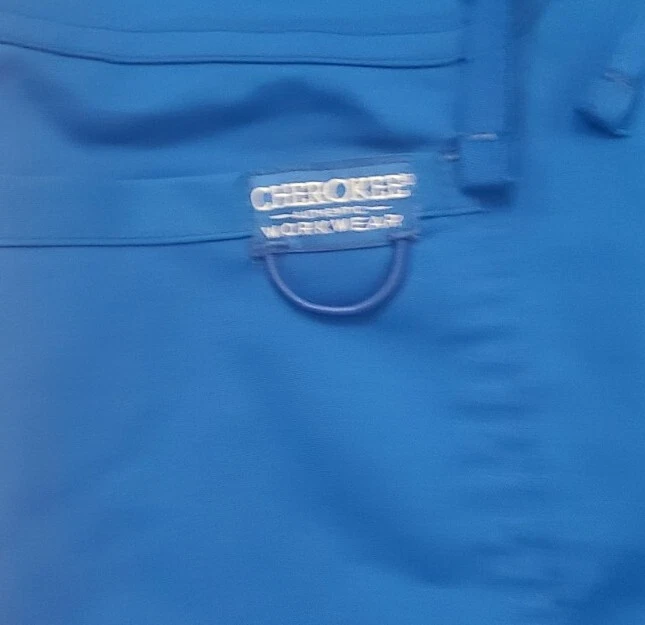 Unisex Cherokee Blue Scrub Pants nurse doctor medical Size Large  - Image 3 of 4