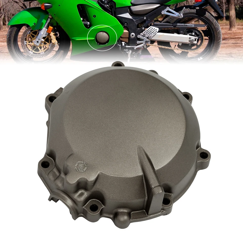 Tampa do motor do estator esquerdo cárter para Kawasaki Ninja ZX 12R ZX12R 2000-2001 novo - Imagem 2 de 4