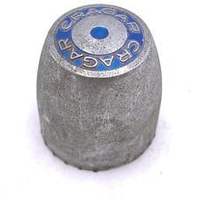 Vintage Cragar Wheels Push-through Center Cap Silver Plastic 3.25 Diameter