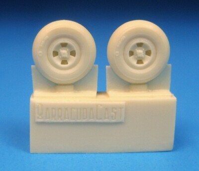 Barracuda Studios (BR-72315) 1:72 Spitfire 4-Slot Main Wheels