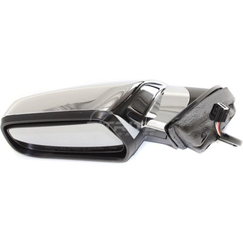 Nuevo espejo retrovisor eléctrico izquierdo manual plegable cromado térmico para Chevrolet Equinox 10-14 Foto 4 de 4