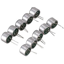 10 PCS 9.7mm x 7mm 2 Pin MIC Capsule Electret Condenser Miniphone U9K83458