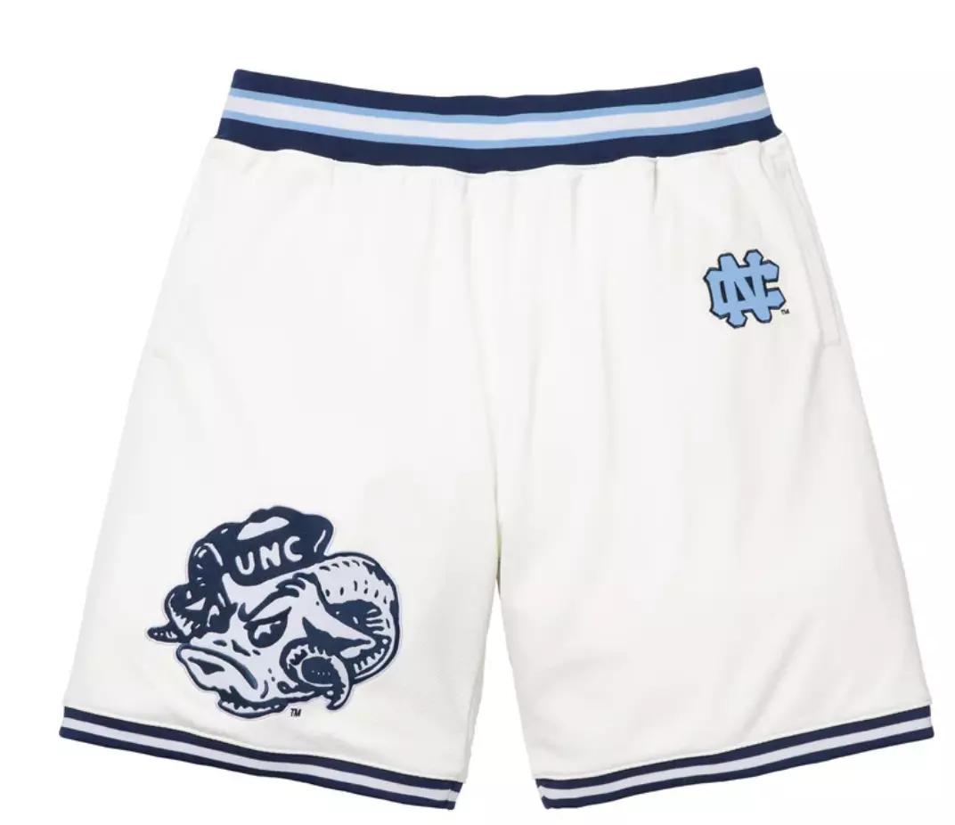 Short de basketball SUPREME®/MITCHELL & NESS® NCAA   Blanc   Large