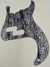 D'ANDREA PRO P BASS PICKGUARD 13 HOLE LAVENDER PEARLOID MADE IN THE USA
