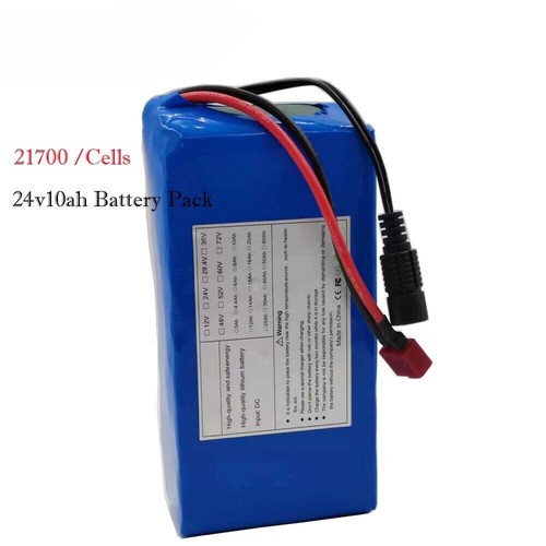 24v 10ah Rechargeable Battery Pack for Electric Bicycles Electric Wheelchairs - Picture 7 of 10