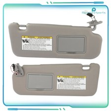 2006-2008 For Hyundai Sonata 2.4l 3.3l Right Left Sun Visor Gray With Lighted 2006-2008 For Hyundai Sonata 2.4l 3.3l Right Left Sun Visor Gray With Lighted
