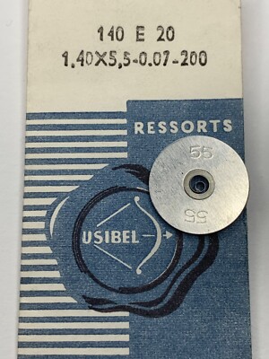 Ressort De Barillet Venus Pour Calibre 196 204 208 216 - New Old Stock (neuf De Stock Ancien)