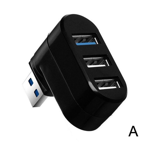 Expansion Desktop PC Laptop Adapter 3 Port USB 2.0 High-Speed HUB Splitter U2L6 - Picture 18 of 19