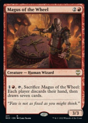 1x MAGUS OF THE WHEEL - Commander - MTG - NM - Magic the Gathering