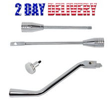 Polished Billet Aluminum For GM Column Shifter Turn Signal Lever Hazard Tilt Kit