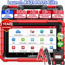 2025 Newest LAUNCH X431 Pro Elite V+ Bidirectional Car Diagnostic Scanner Coding