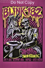 Blink - 182 Poster  12"x18" Cardstock