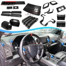 Real Carbon Interior Trim Level Package Performance For Ford F150 Raptor 2015-20