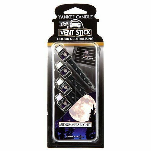 Yankee Candle Vent Sticks Car Air Freshener 4 Pack Choose Quantity