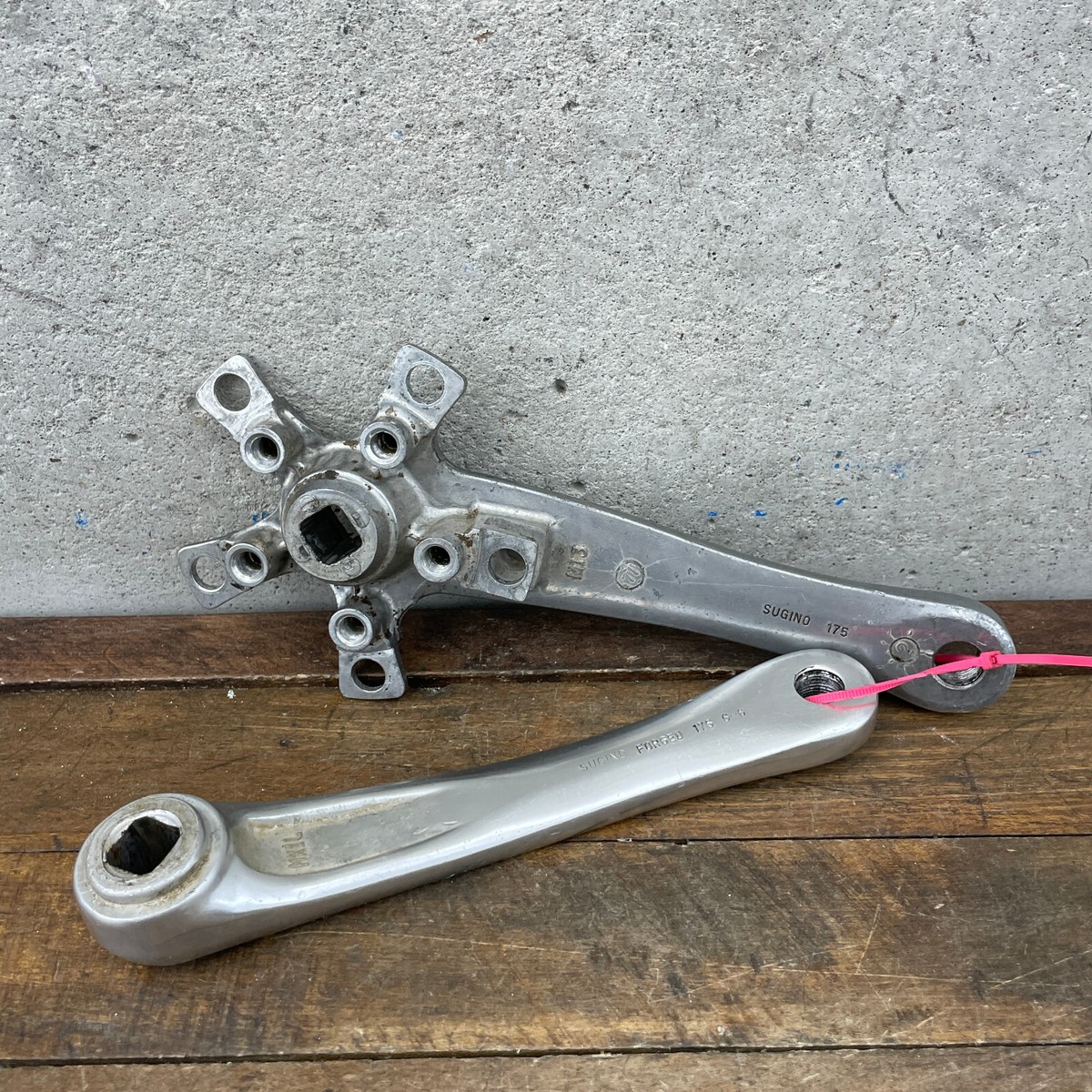 SUGINO impel スギノ インペル クランク old MTB 170mm Sugino Impel Kurbelgarnitur 170mm 42-34-24T (D22) | eBay