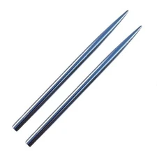 2 Pack 3 1/2" Silver Tapered Tip 550 Type Iii Paracord Fid Lacing Stitching Ne