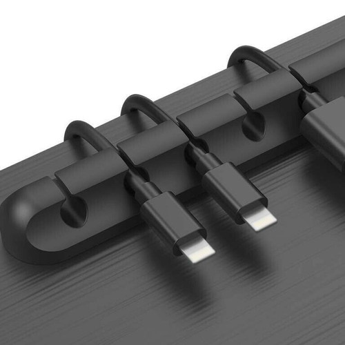 USB Ladekabel Halter Schreibtisch Kabel Winder Clips Gestio=`~ Organisateur Z0E1 - Afbeelding 6 van 16