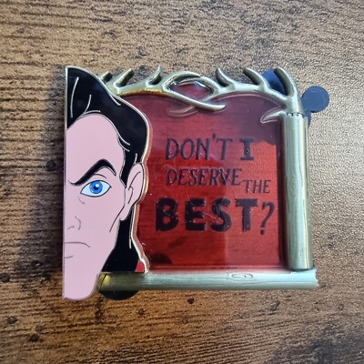Disney After Dark Abscheuliche Worte der Weisheit Pin Gaston LE450 Verdiene ich nicht das Beste