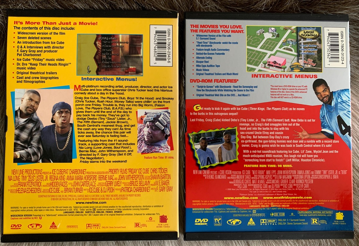 Friday DVD Chris Tucker Next Friday DVD Ice Cube Movies | eBay