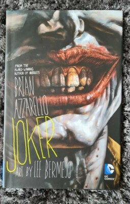Brian Azzarello JOKER Graphic Novel Art by Lee Bermejo TITAN DC Hardback Book.