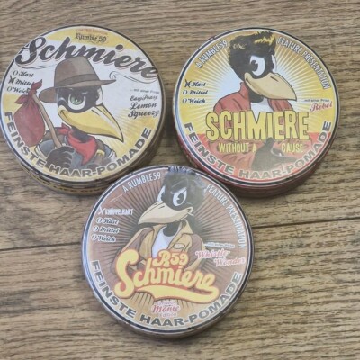 3 Pomaden Schmiere Rebel-Lemon-Wonder je 140ml  100ml=10,95E :
