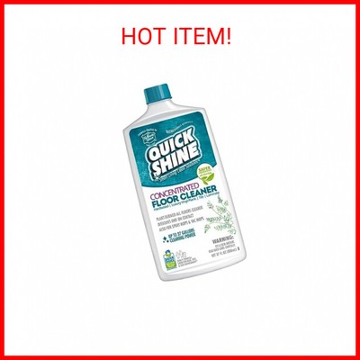 Quick Shine Multi Surface Concentrated Floor Cleaner 27oz Use on Hardwood, Lamin