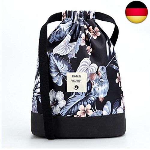 KALIDI Beutel Rucksack Kordelzug Turnbeutel Daypack Gymsack Gym