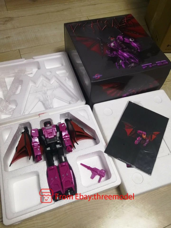 Fanstoys FT23 ft-23 DRACULA Headmasters Bat Demon Action Figure In Stock - Image 4 of 4