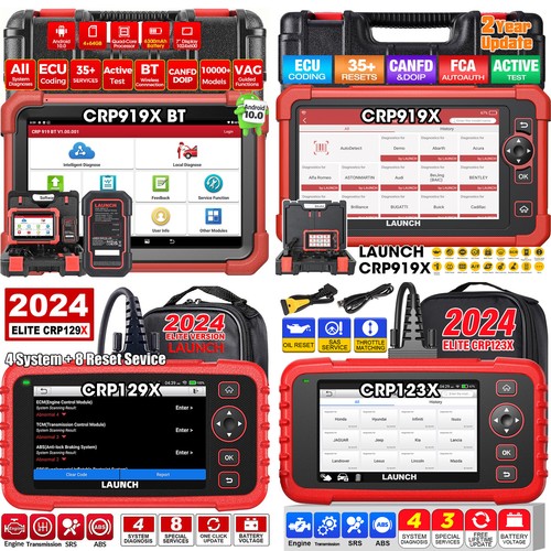 Appareil de diagnostic LAUNCH X431 CRP919X BT OBD2 TOUS système ECU codage CRP129X CRP123X - Photo 1/59