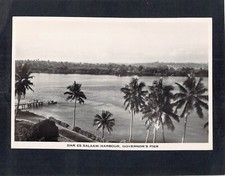 I3300 Tanzania Dar-es-salaam Harbour Governors Pier RPPC vintage postcard