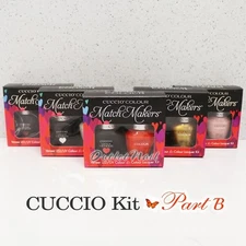 CUCCIO VENEER Match Makers - PART B DUO Nail Kit Gel Polish + Colour Lacquer SET