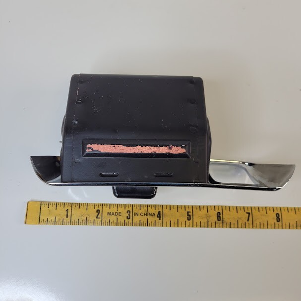 1970-1980 Rolls Royce Wraith Rear RH Door Panel Trim Ash Tray Chrome OEM