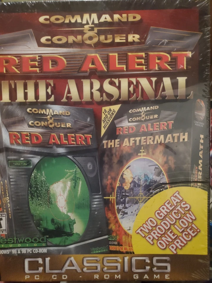 Command & Conquer Red Alert The Arsenal Pc Big Box - Image 3 of 4
