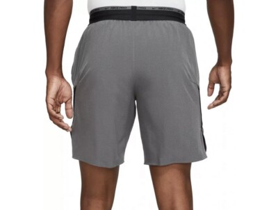 Nike Men's Dri-FIT Flex Rep Pro Collection Training DD1700-068 Grey/Black Sz S