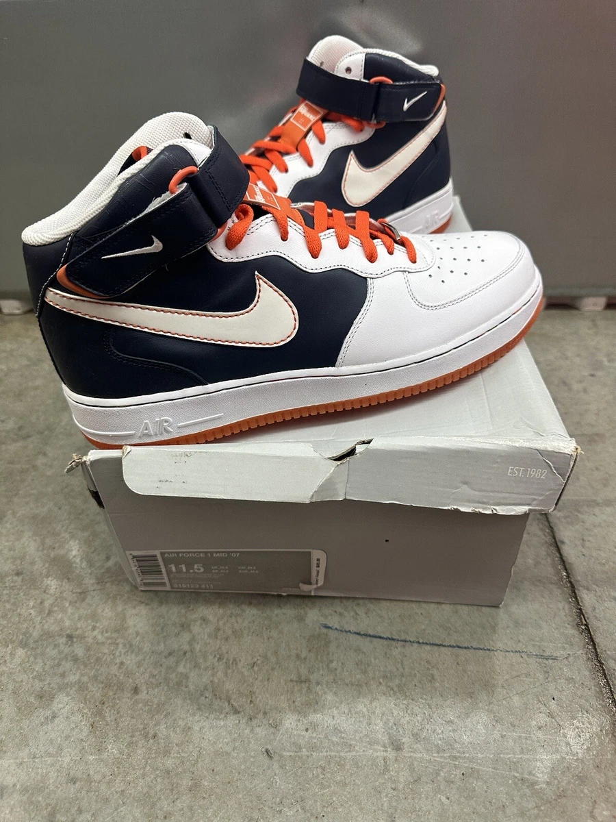Nike Air Force 1 '07 Mid Orange Blaze for Sale | Authenticity