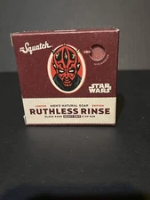1 Bar of Dr. Squatch Ruthless Rinse Soap - Star Wars Limited Edition  HEAVY Grit