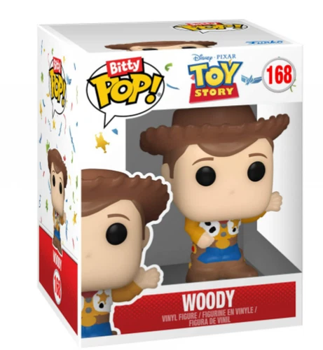 Funko Bitty Pop! Toy Story - Sheriff Woody Miniature Figure - Disney Pixar #168